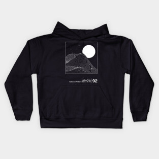 Aphex Twin - Selected Ambient Works / Minimalist Style Graphic Design Kids Hoodie