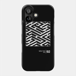 Aphex Twin - Xtal / Minimalist Style Graphic Design Phone Case