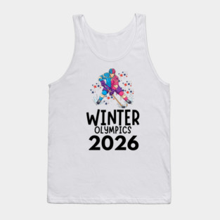 winter olympics 2026 Usa Hockey Tank Top