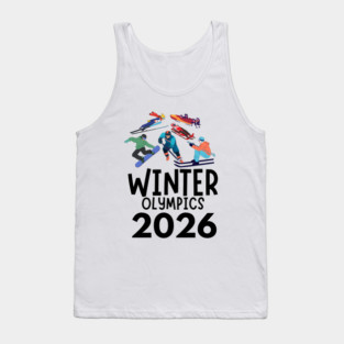 winter olympics 2026 milano cortina Tank Top