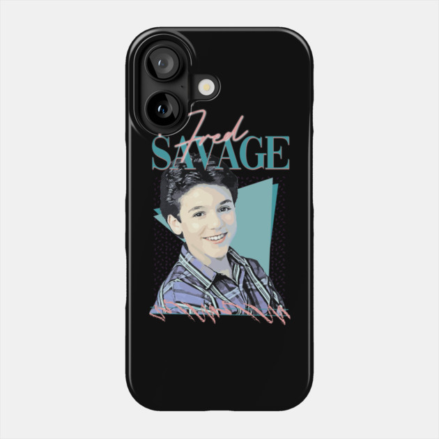 Fred Savage - 90s Retro Style Phone Case by DankyDevito