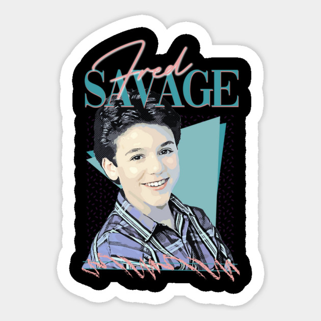 Fred Savage - 90s Retro Style Sticker by DankyDevito