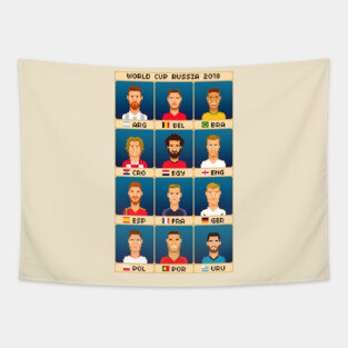 World Cup Stars Tapestry