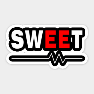 Sweet Electrical Engineer White Text Sticker