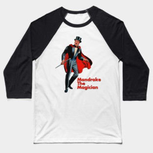 Mandrake The Magician Baseball T-Shirt
