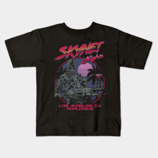 "SKYNET NIGHTS" Kids T-Shirt