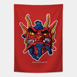 Hot Head! Tapestry