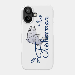 Jumping Fish Fisherman Phone Case