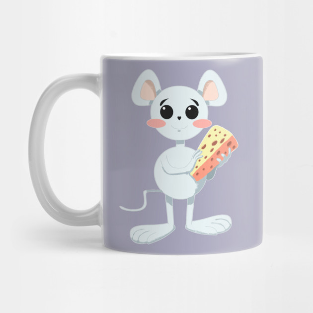 CUTE MOUSE WITH CHEESE by droidmonkey