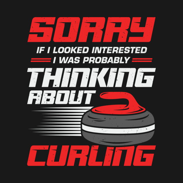 Funny Curling Player Sport Curler Gift Curling T-Shirt TeePublic
