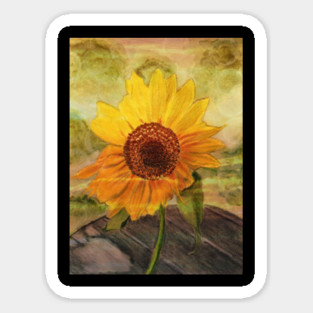 Sunflower Sticker