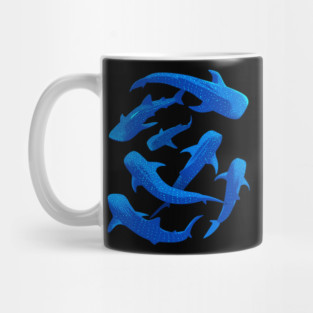 Shark Whale pattern Mug