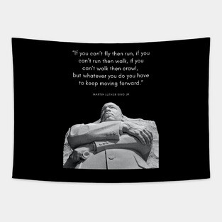 Martin Luther King quote statue Tapestry