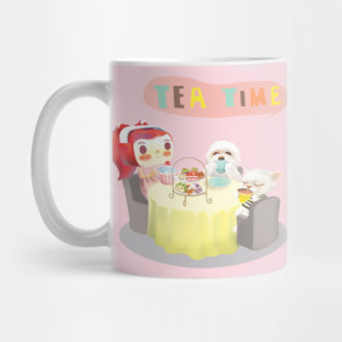 Kawaii Tea Time Party - Girls & Pets Mug