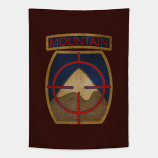 Mountain Division Tapestry