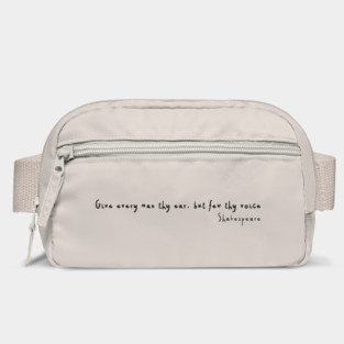 william shakespeare, literature, and drama designs quote Bag