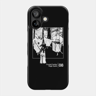 Crystal Castles - Magic Spells / Minimalist Style Graphic Design Phone Case