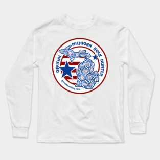 Michigan Rock Hunter Long Sleeve T-Shirt