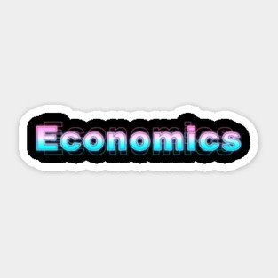 Economics Sticker