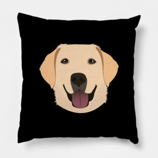 Yellow Lab Dog Pillow