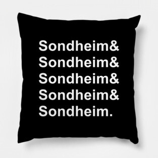Sondheim Pillow