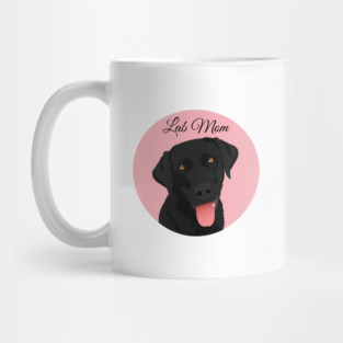 Black Lab Mom Mug