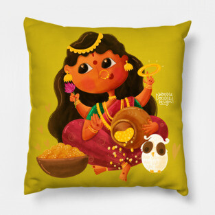 Lakshmi Maa Pillow