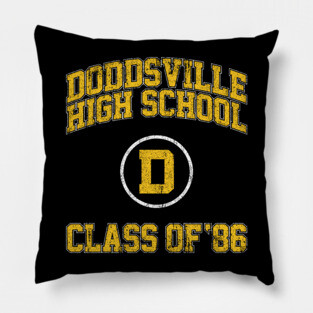 Doddsville High School Class of 86 (Slaughter High) Pillow