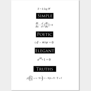 Simple Poetic Elegant Truths Posters and Art