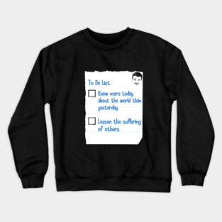 To Do List Crewneck Sweatshirt