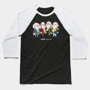 Founding Fathers Baseball T-Shirt
