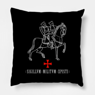 Knights Templar, Christ, Christian Pillow