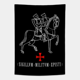 Knights Templar, Christ, Christian Tapestry