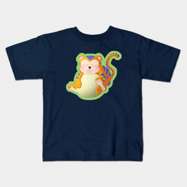 LIL' TIGER Kids T-Shirt by droidmonkey