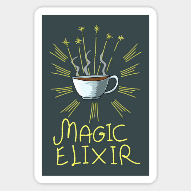 MAGIC ELIXIR Magnet by droidmonkey