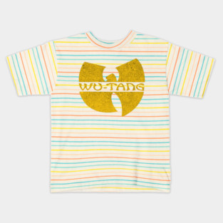 wu-tang clan wu-tang clan logo -wutang  clan vintage  9Os vintage style Kids T-Shirt