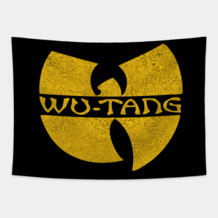 wu-tang clan wu-tang clan logo -wutang  clan vintage  9Os vintage style Tapestry