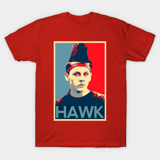 Hawk - Hope Design T-Shirt by Mrmera