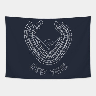 Yankee Stadium - White Tapestry