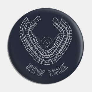 Yankee Stadium - White Pin