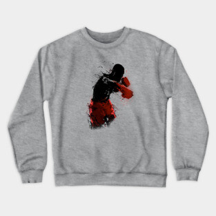 Float like a butterfly, sting like a bee Crewneck Sweatshirt