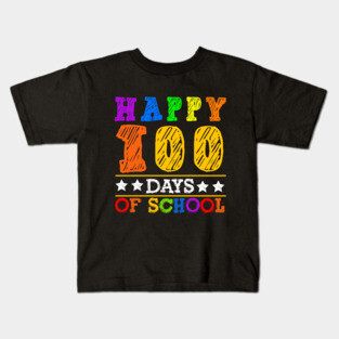 Happy 100 days of school Kids T-Shirt