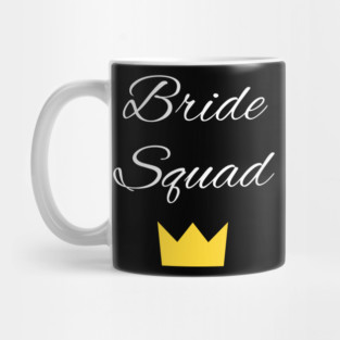 Womens Bride Squad Bachelorette Party Mug