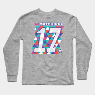 MatchDog SuperBowl Design Long Sleeve T-Shirt