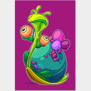 Shroom Snail Posters and Art