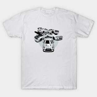 Silver GTR collection T-Shirt
