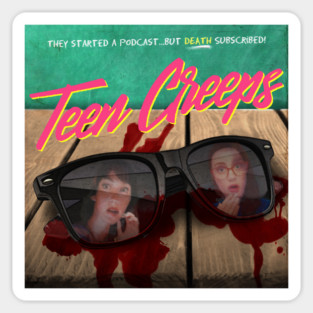 Teen Creeps Logo Sticker