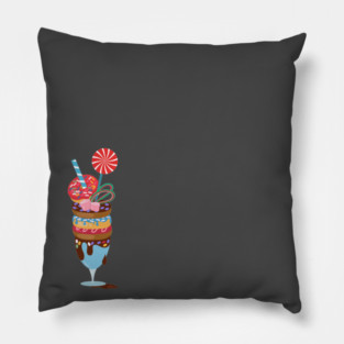 Giant milkshake. Pillow