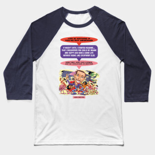John Waters Baseball T-Shirt