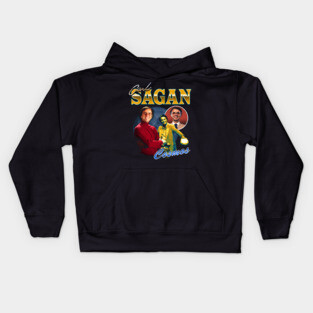 Carl Sagan Bootleg Tee Kids Hoodie